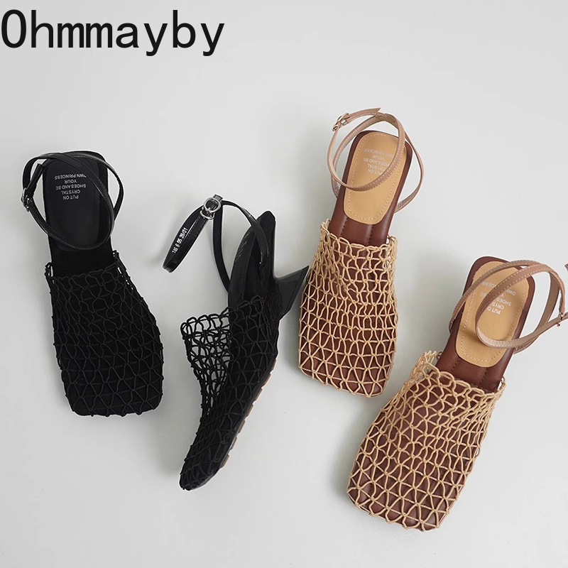 Summer Clothing Offers - Sandales de luxe ajourées pour femme,