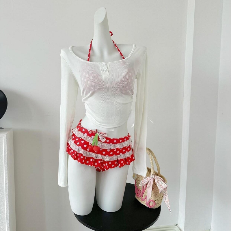 Summer Loving Clothing - Maillot de bain trois pièces imprimé,