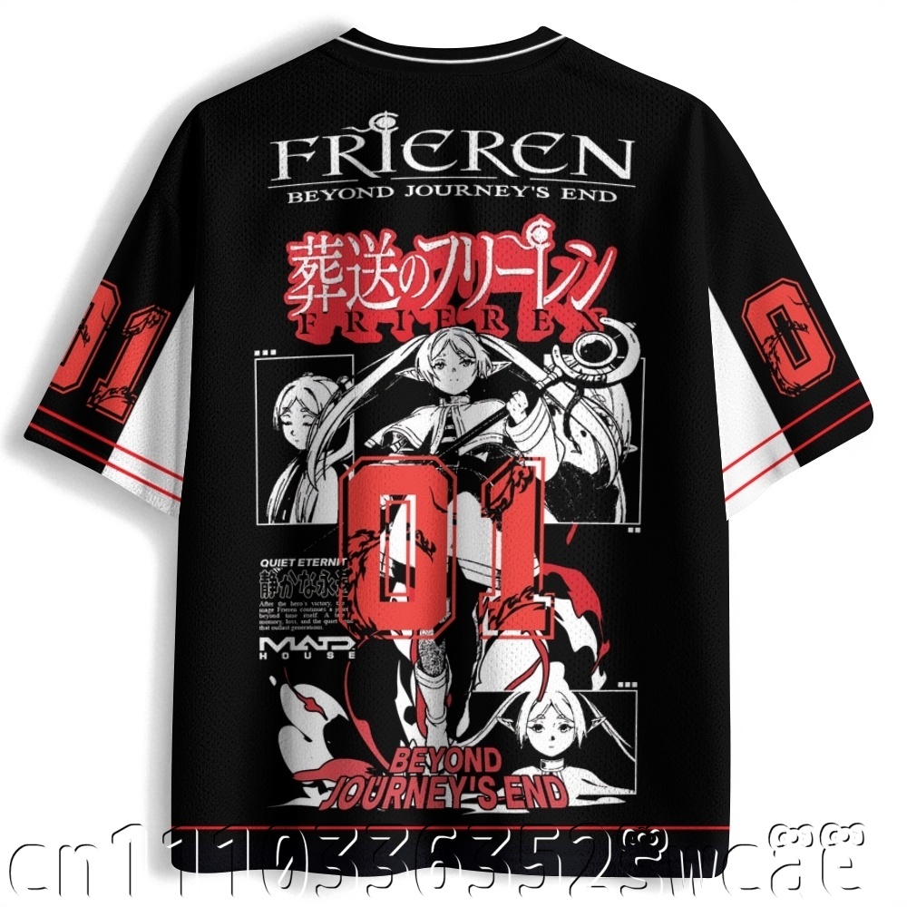 Summer Clothing Affordable - Nouveau T-shirt Oversize 2026 Frieren Anime