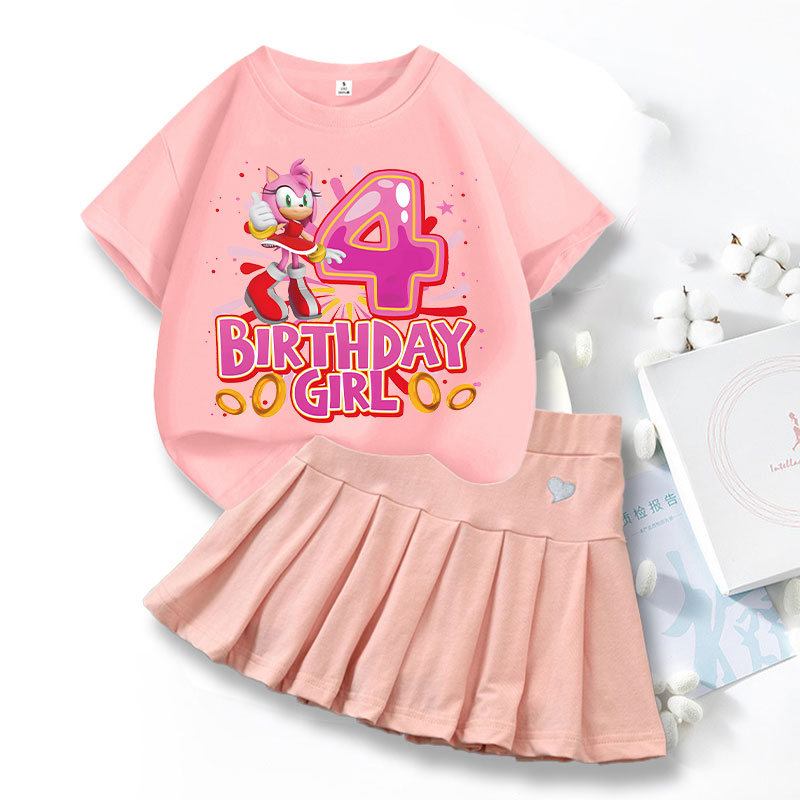 Summer Loving Clothing - Ensemble 2 pièces T-shirt et jupe