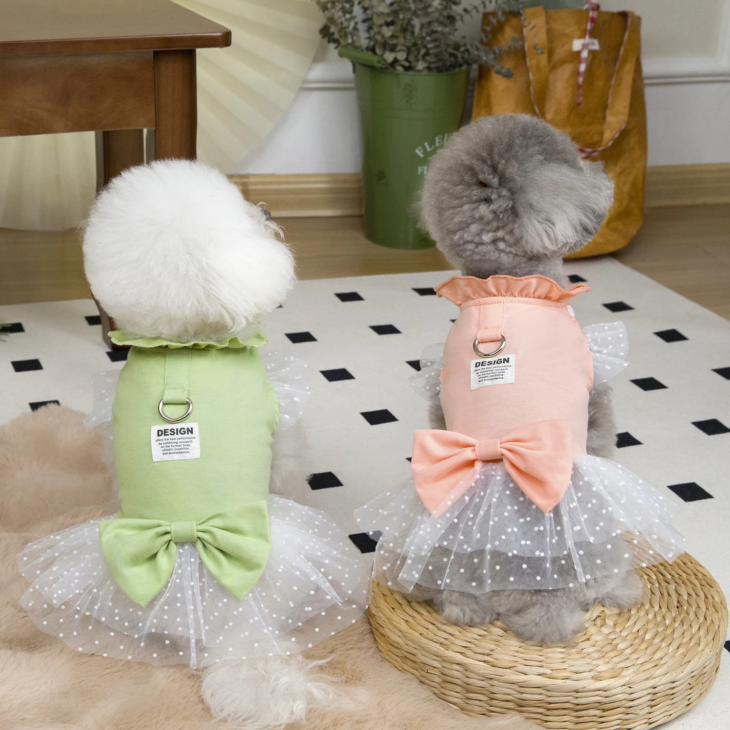 Summer Loving Clothing - Robe d'été pour chien mignon, jupe
