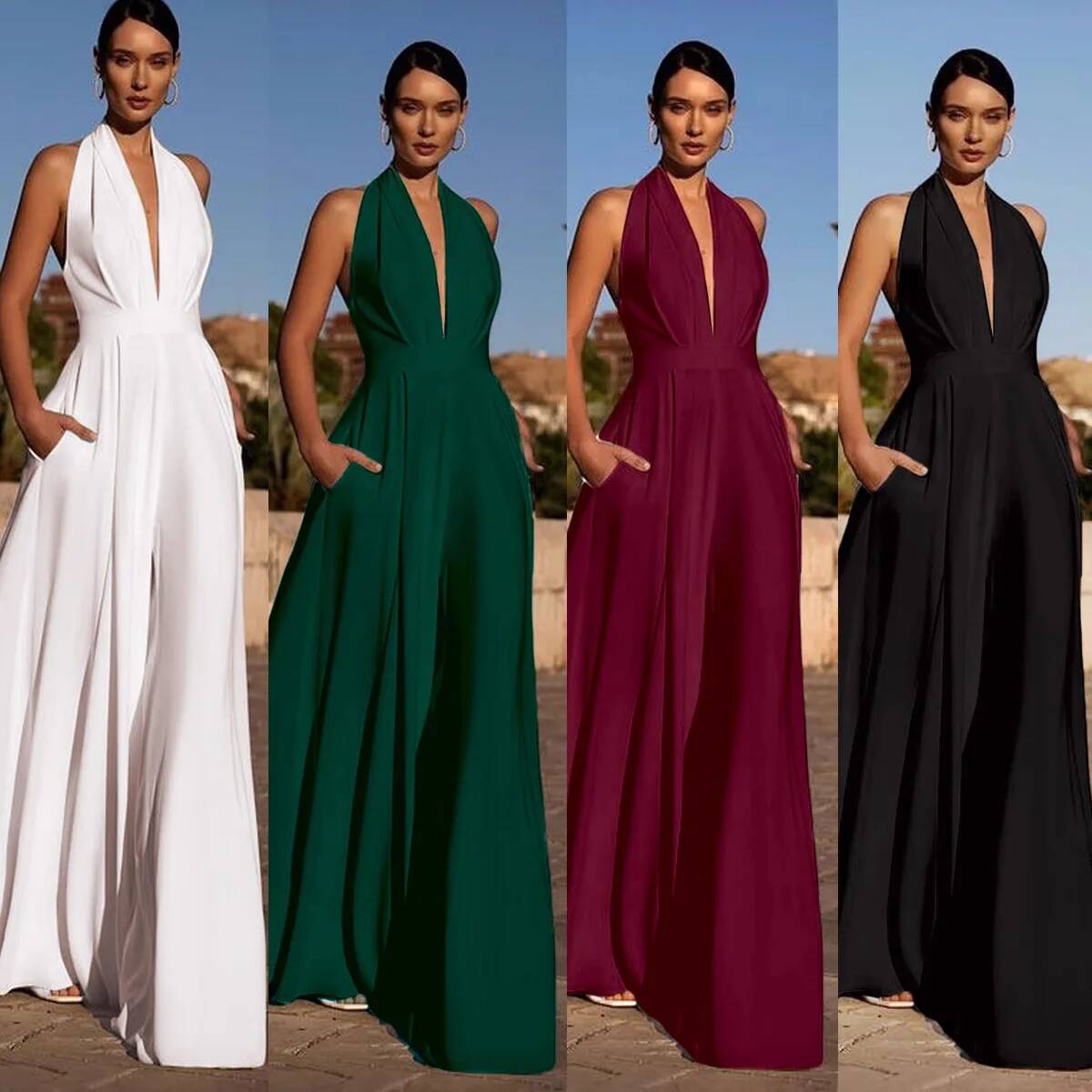 Summer Clothing For 60 Year Old Woman - Combinaison sexy pour femme de bureau,