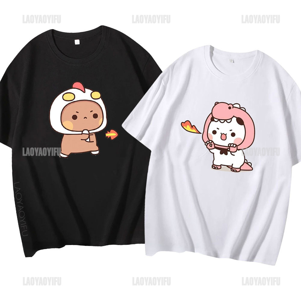 Summer Clothing For 60 Year Old Woman - Kawaii Bubu Dudu t-shirt pour fille