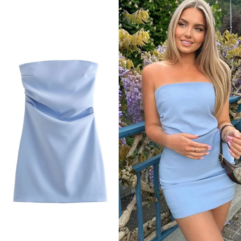 TRAF robe femmes épaules dénud - Summer Zara avis et prix