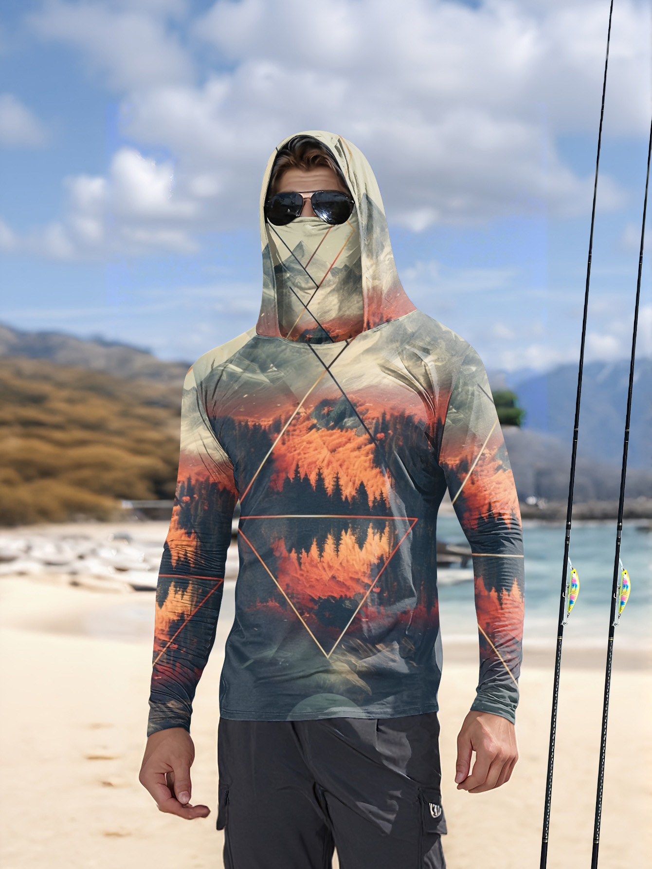 Sweat-shirt de pêche pour homm - Summer Outdoor Clothing avis et prix