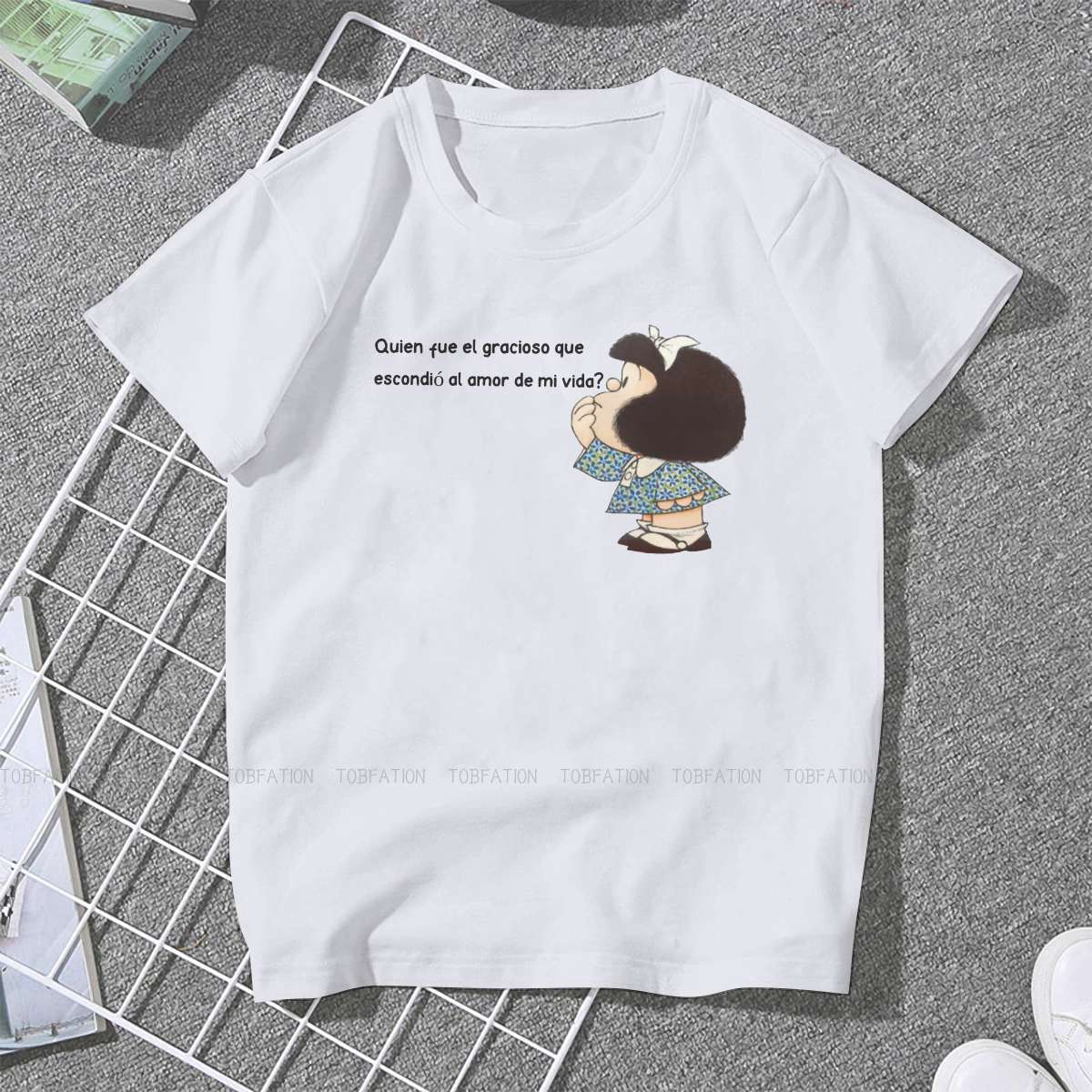 T-shirt Harajuku Vintage pour  - Summer Clothing Words avis et prix