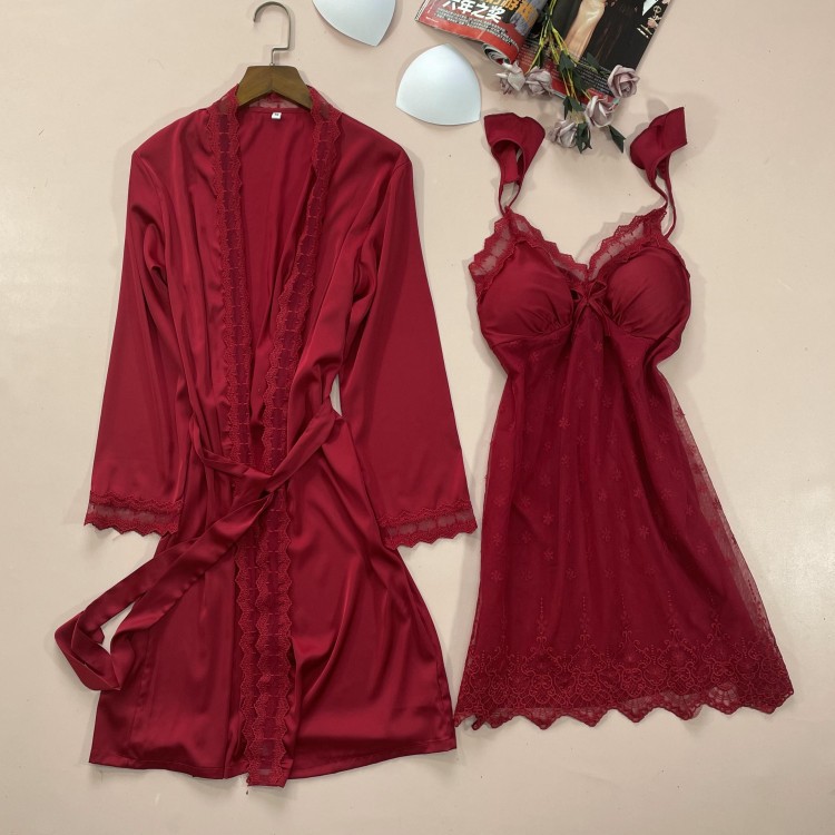 Nuisette et robe en satin trem - Summer House Clothing avis et prix