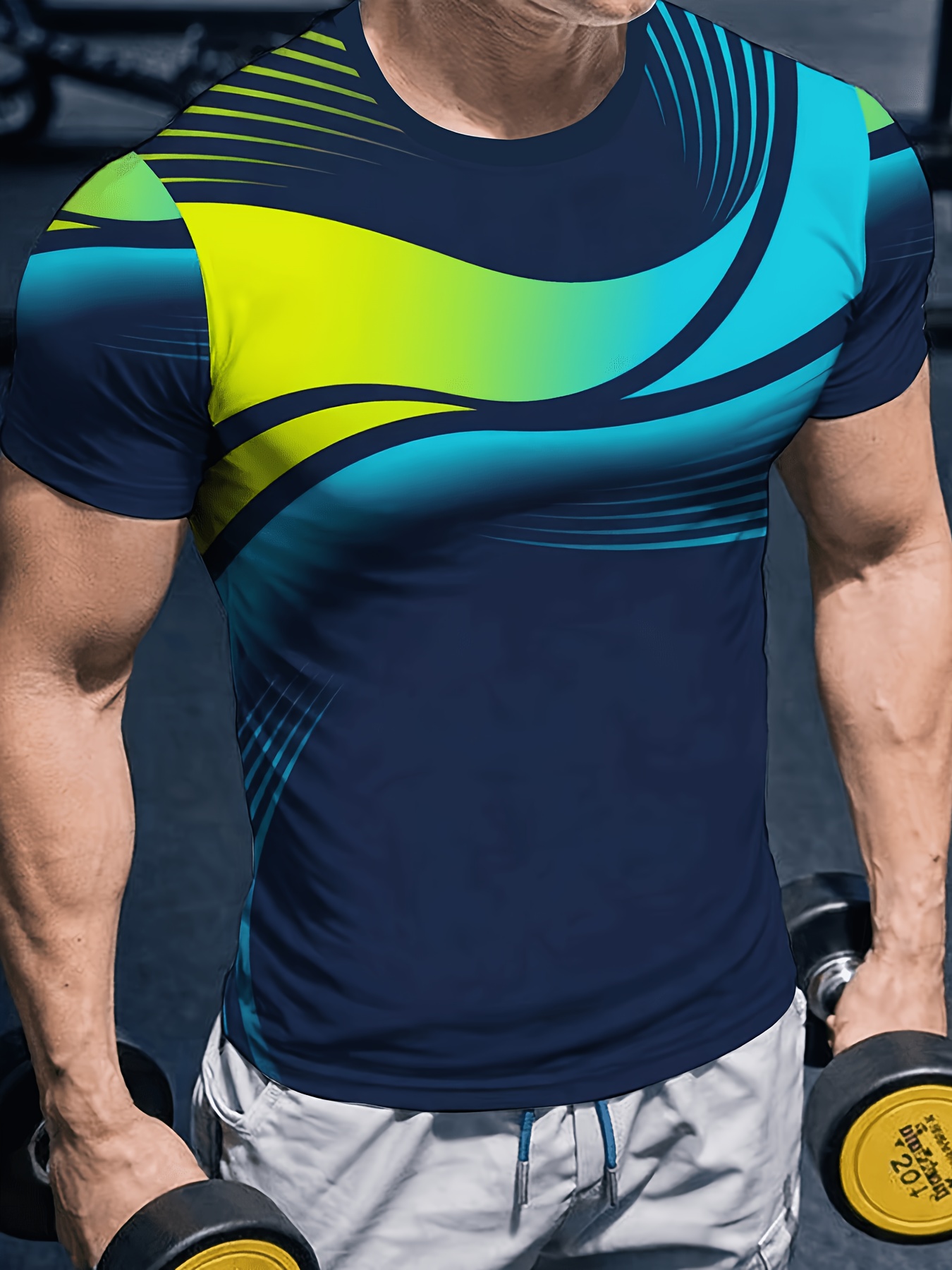 T-shirt de sport à compression - Summer Gym Clothing avis et prix
