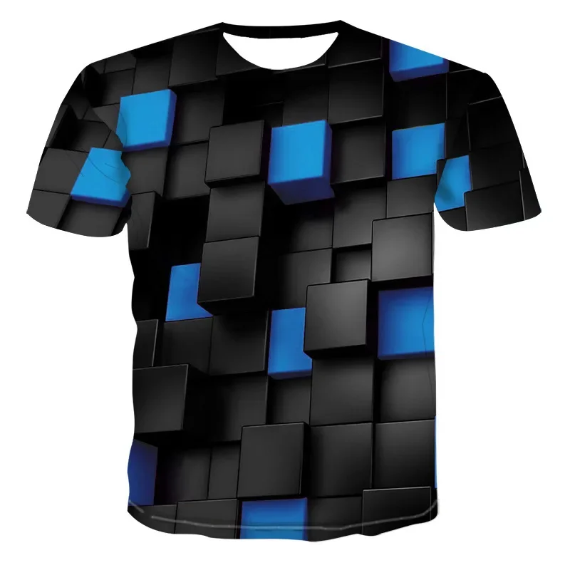 T-shirt imprimé en 3D pour hom - Summer Clothing Affordable avis et prix