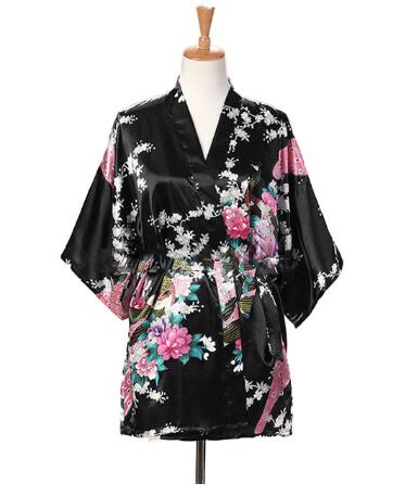 Kimono japonais Yukata en sati - Summer House Clothing avis et prix