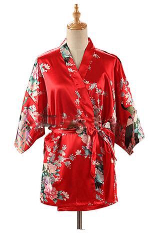 Kimono japonais Yukata en sati - Summer House Clothing avis et prix