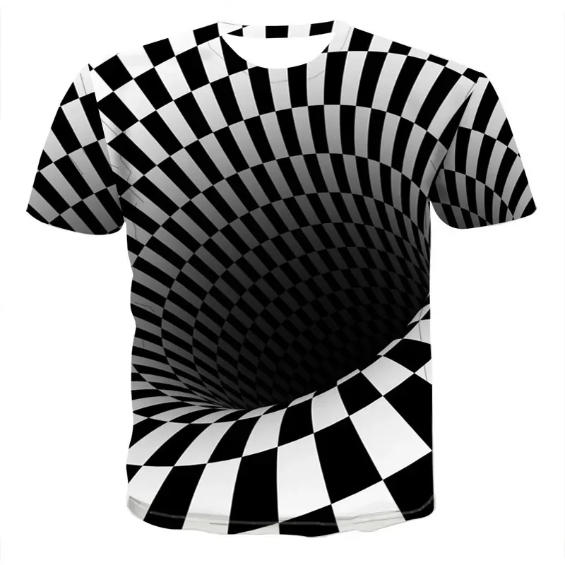 T-shirt imprimé en 3D pour hom - Summer Clothing Affordable avis et prix