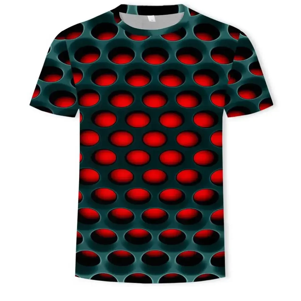 T-shirt imprimé en 3D pour hom - Summer Clothing Affordable avis et prix