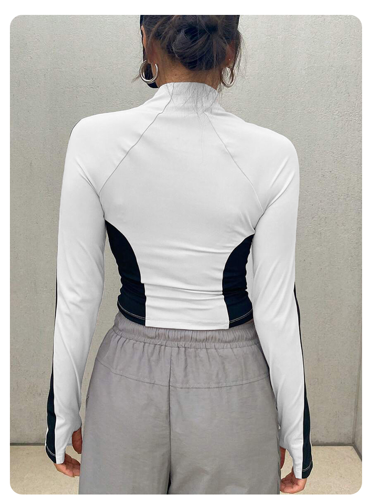 Veste de yoga à col montant, v - Summer Clothing Women avis et prix