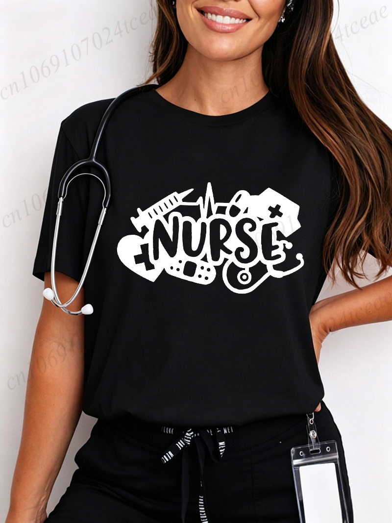 T-shirt pour femme Love Nurse, - Summer Loving Clothing avis et prix