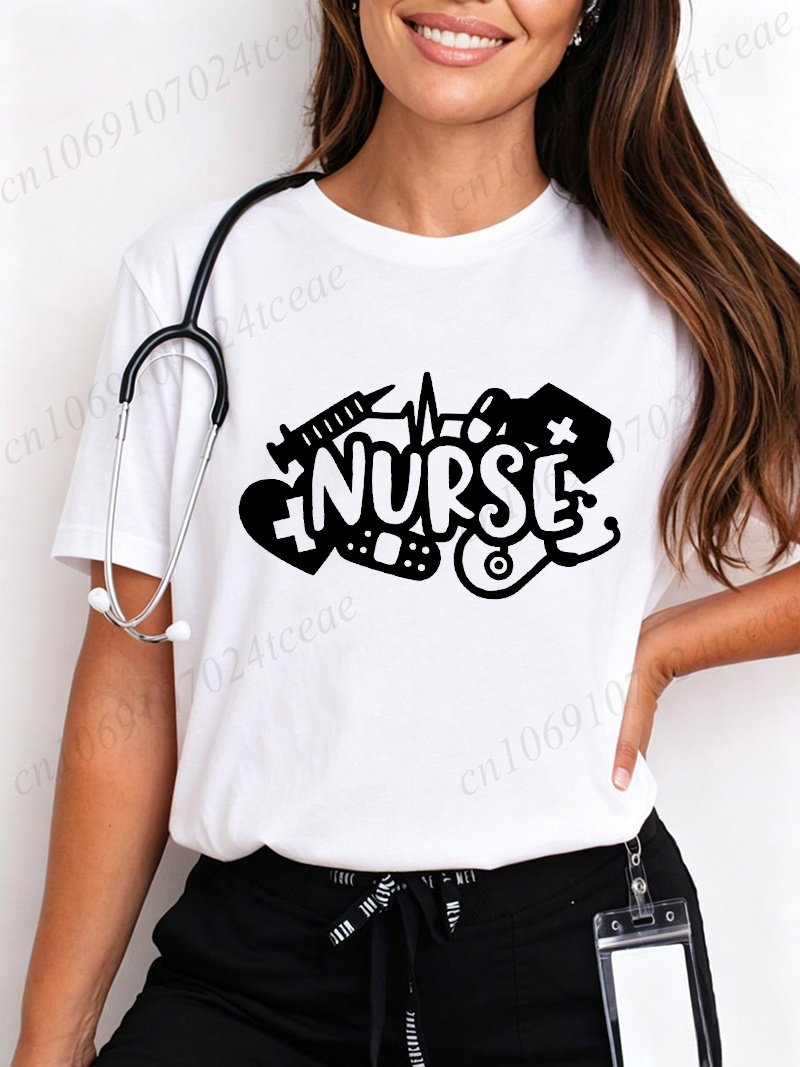 T-shirt pour femme Love Nurse, - Summer Loving Clothing avis et prix