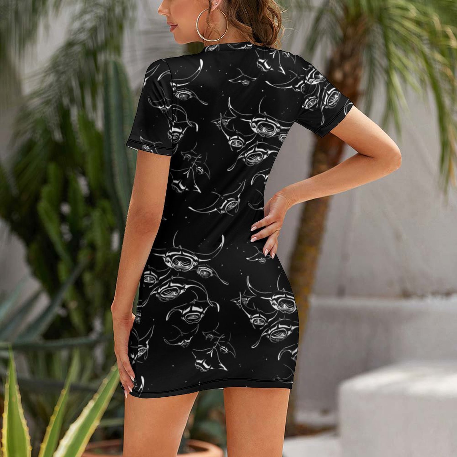 Robe à manches courtes Manta R - Summer Rays Clothing avis et prix