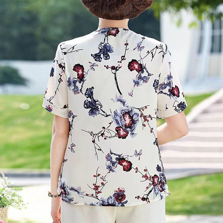 Haut en mousseline à manches c - Summer Clothing Over 60 avis et prix