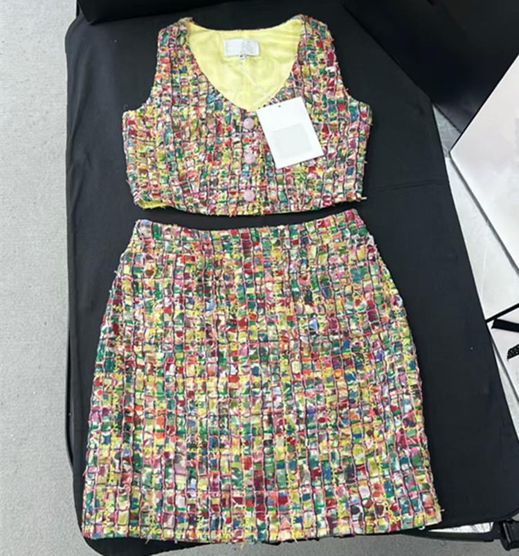 Ensemble jupe et débardeur tri - Summer Clothing In Winter avis et prix