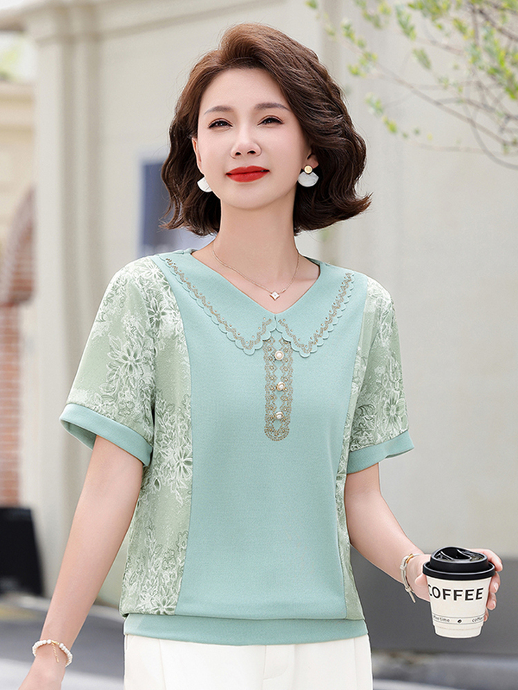 T-shirt tricoté d'été tendance - Summer Clothing Over 60 avis et prix