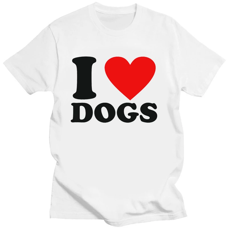 T-shirt « I Love Dogs Music Mi - Summer Clothing Words avis et prix