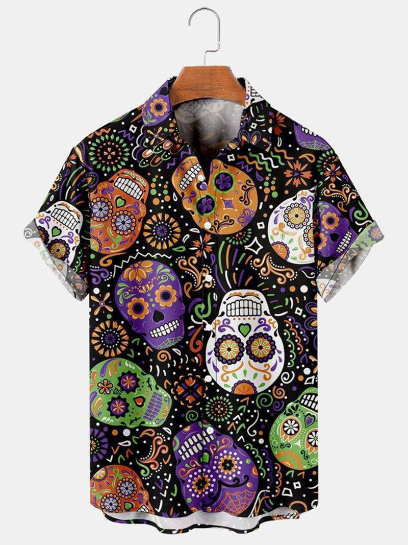 Chemise hawaïenne imprimée sér - Summer Clothing Affordable avis et prix