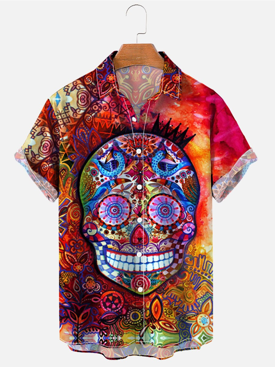 Chemise hawaïenne imprimée sér - Summer Clothing Affordable avis et prix