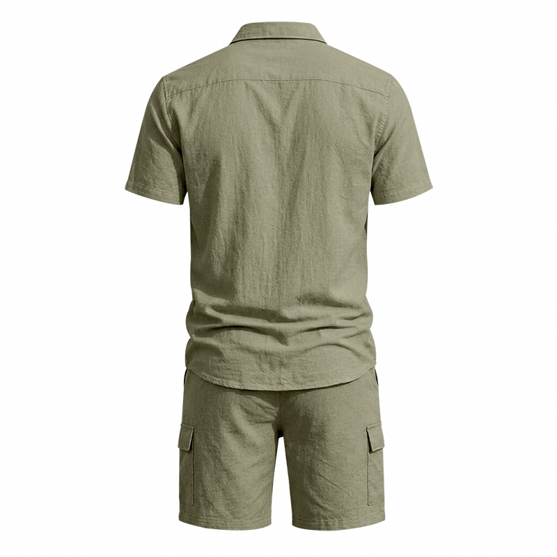 Ensemble deux pièces en lin am - Summer Outdoor Clothing avis et prix