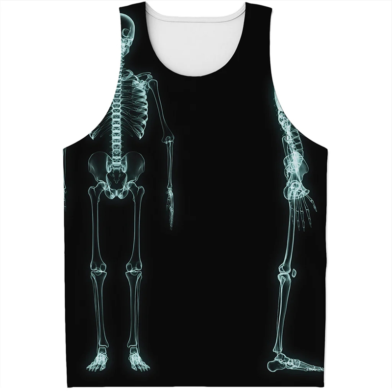 Haut imprimé à motif de crâne  - Summer Rays Clothing avis et prix